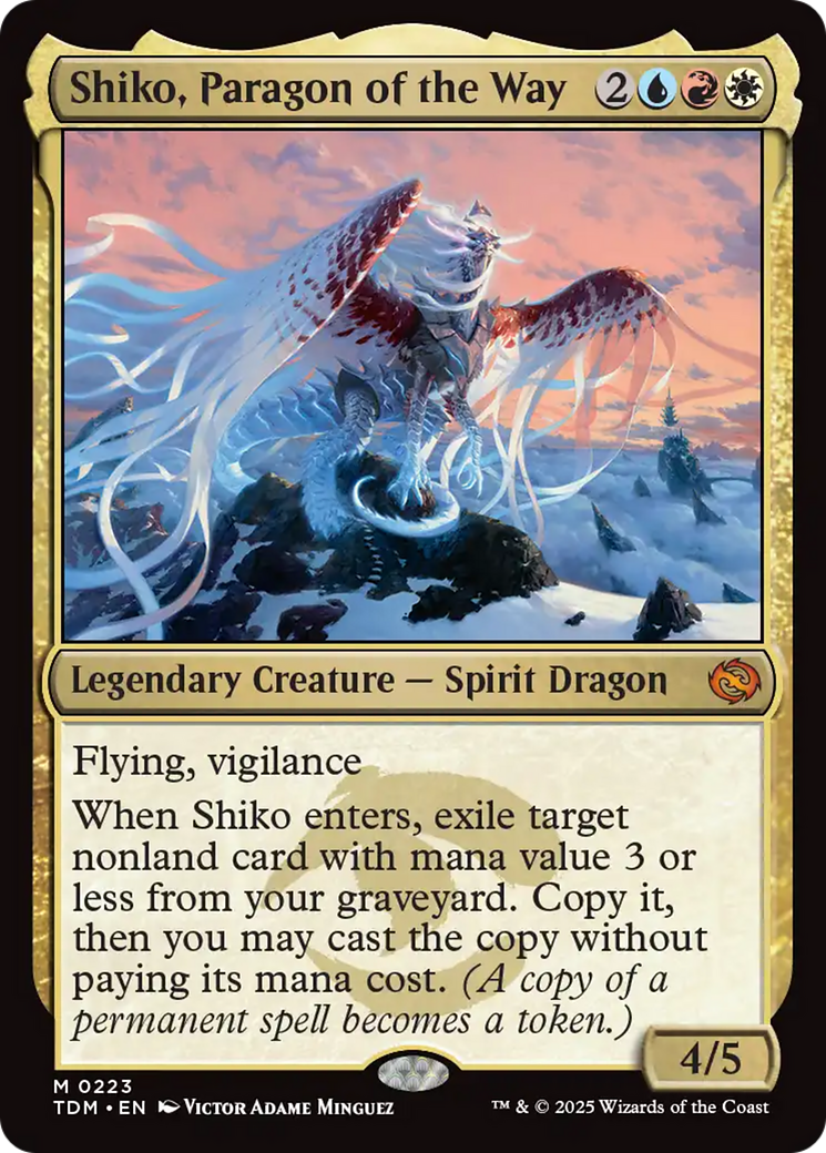 Shiko, Paragon of the Way [Tarkir: Dragonstorm] | Devastation Store