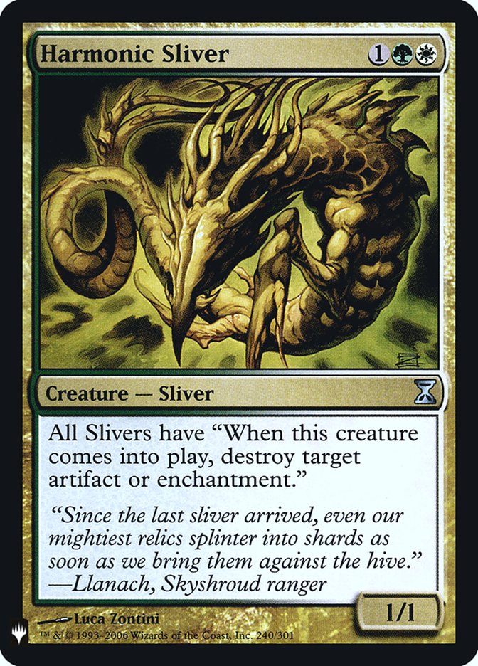 Harmonic Sliver [Mystery Booster] | Devastation Store