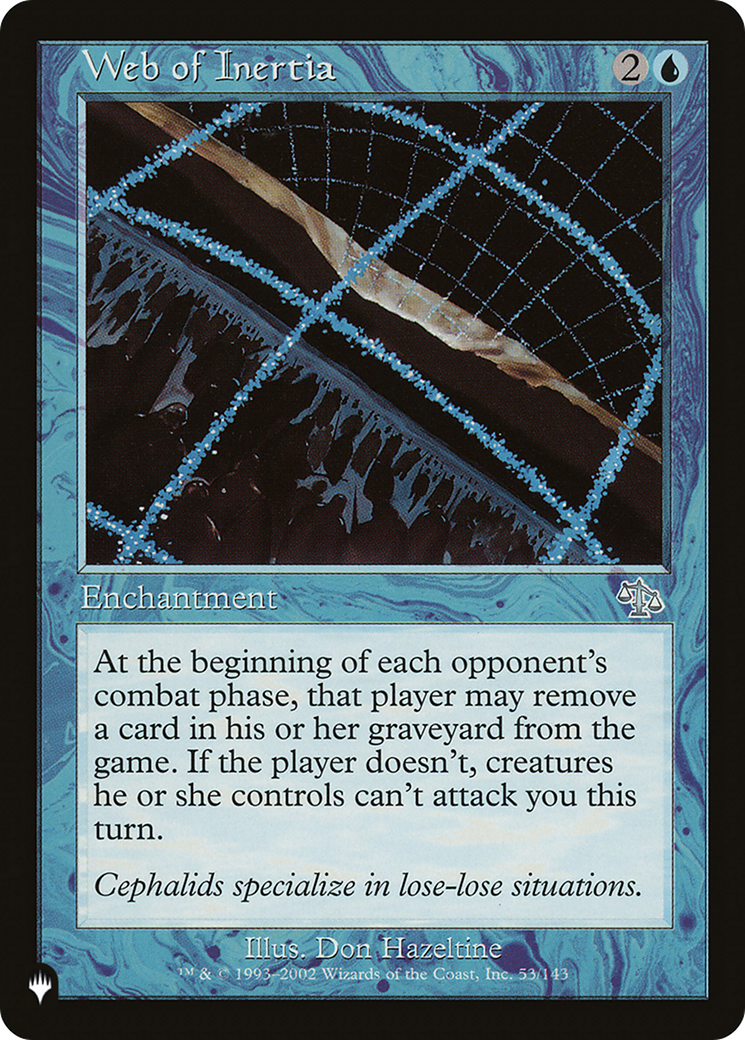 Web of Inertia [The List Reprints] | Devastation Store