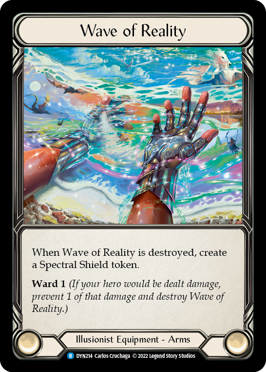 Wave of Reality [DYN214] (Dynasty)  Rainbow Foil | Devastation Store