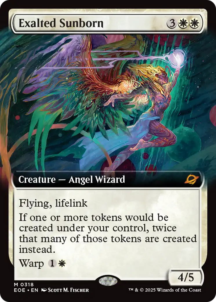 Exalted Sunborn (Extended Art) [Edge of Eternities] | Devastation Store