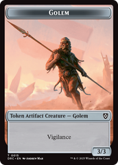 Golem (0014) // Golem (0015) Double-Sided Token [Aetherdrift Tokens] | Devastation Store