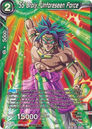SS Broly, Unforeseen Force (Expansion 4/5 Sealed Tournament) (P-125) [Promotion Cards] | Devastation Store