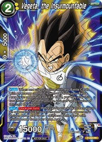 Vegeta, the Insurmountable (Unison Warrior Series Tournament Pack Vol.3) (P-282) [Tournament Promotion Cards] | Devastation Store