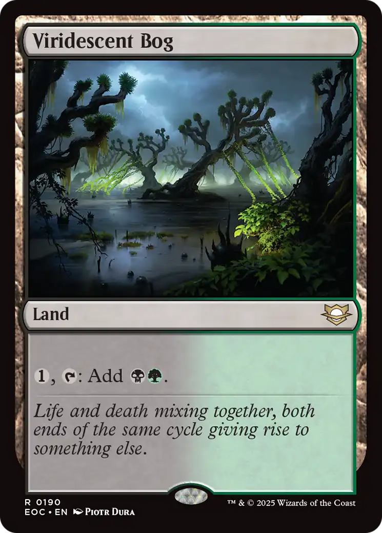 Viridescent Bog [Edge of Eternities Commander] | Devastation Store