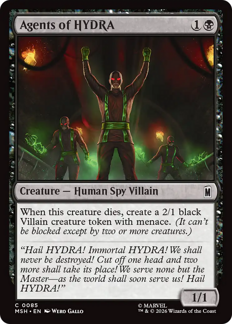 Agents of HYDRA [Marvel Super Heroes] | Devastation Store