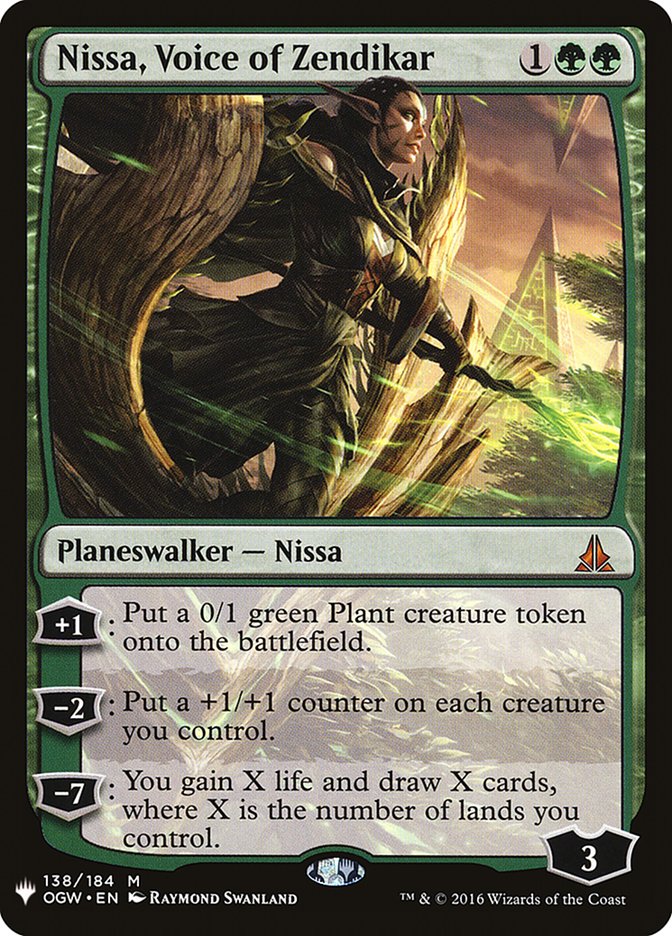 Nissa, Voice of Zendikar [Mystery Booster] | Devastation Store