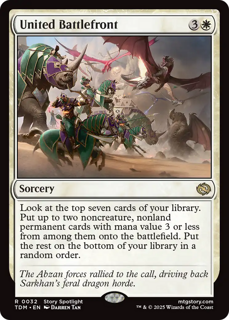 United Battlefront [Tarkir: Dragonstorm] | Devastation Store