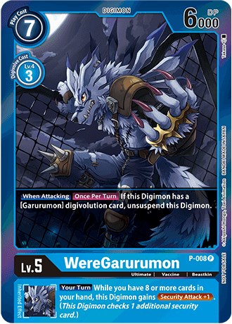 WereGarurumon [P-008] (Gift Box 2022) [Promotional Cards] | Devastation Store