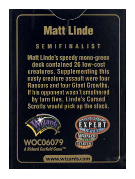 1999 World Championship Deck (Matt Linde) | Devastation Store