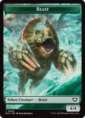 Thopter // Beast (0006) Double-Sided Token [Edge of Eternities Commander Tokens] | Devastation Store