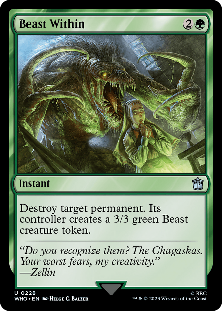 Beast Within [Doctor Who] | Devastation Store