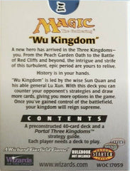 Portal Three Kingdoms - Preconstructed Theme Deck (Wu Kingdom) | Devastation Store