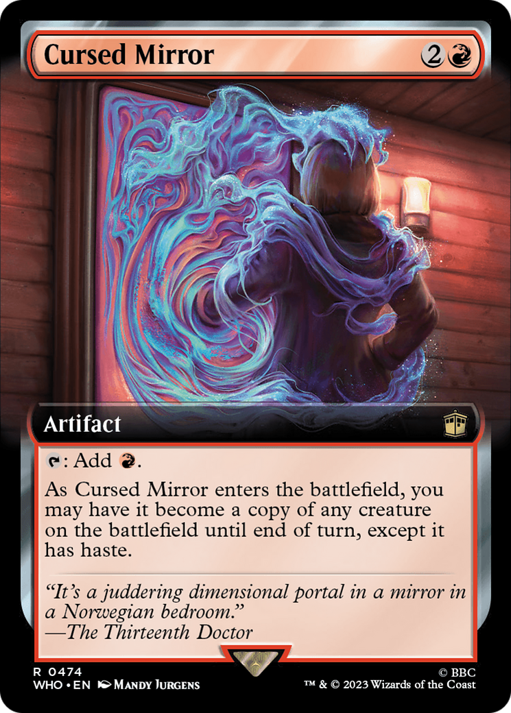 Cursed Mirror (Extended Art) [Doctor Who] | Devastation Store