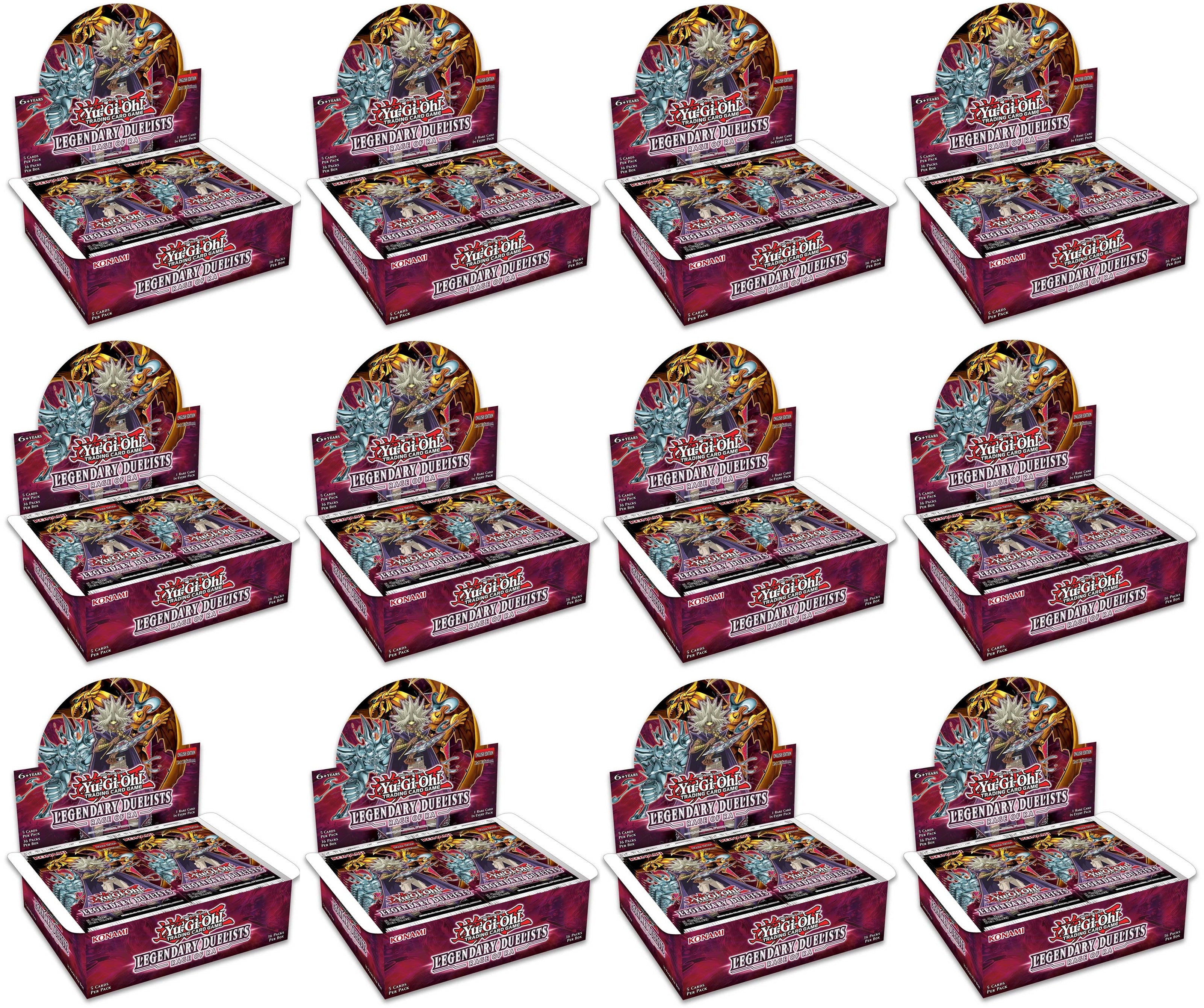 Legendary Duelists: Rage of Ra - Booster Box Case (1st Edition) | Devastation Store