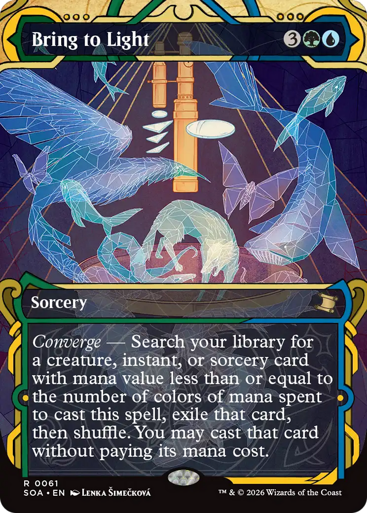 Bring to Light (Japanese Silver Scroll Foil) [Secrets of Strixhaven: Mystical Archive] | Devastation Store