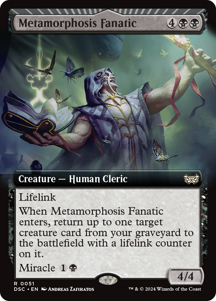 Metamorphosis Fanatic (Extended Art) [Duskmourn: House of Horror Commander] | Devastation Store