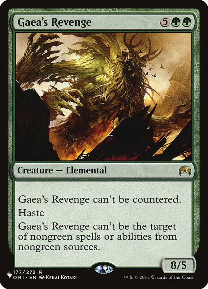 Gaea's Revenge [The List] | Devastation Store