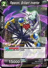 Paparoni, Brilliant Inventor (Divine Multiverse Draft Tournament) (DB2-139) [Tournament Promotion Cards] | Devastation Store