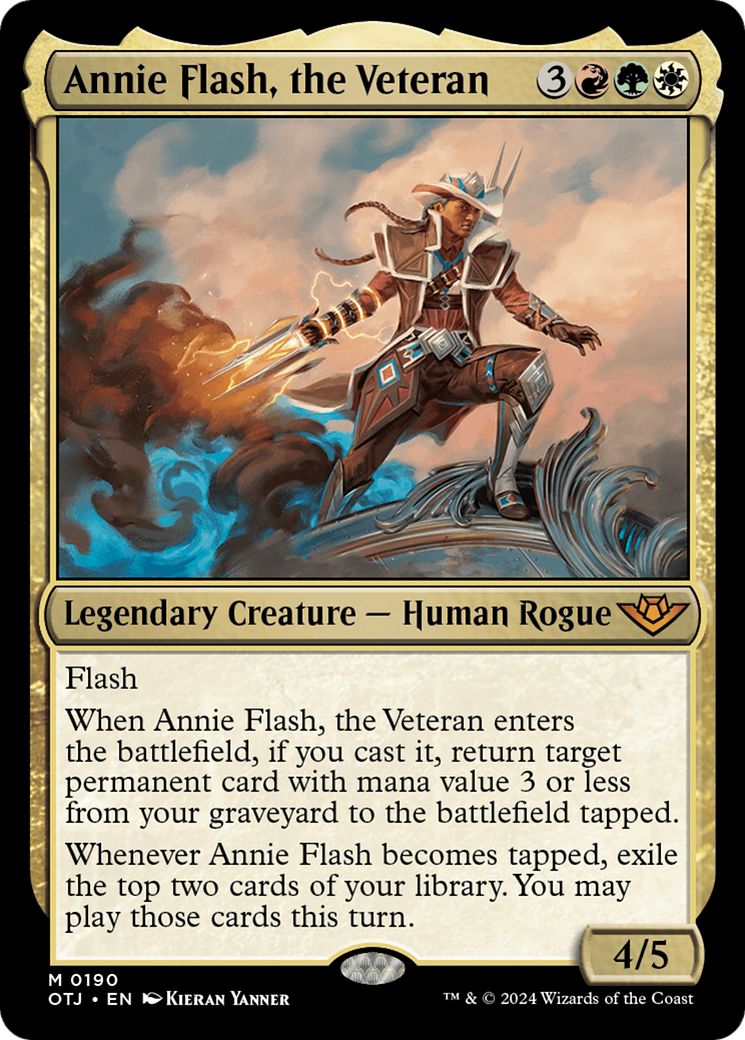 Annie Flash, the Veteran [Outlaws of Thunder Junction] | Devastation Store