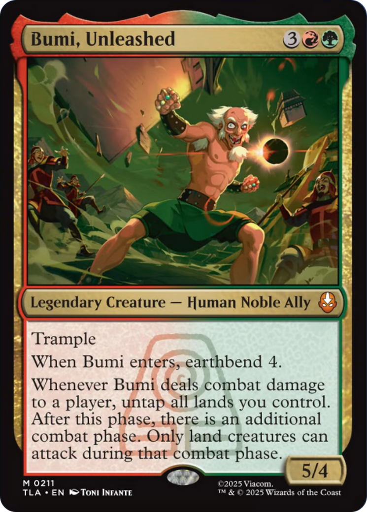 Bumi, Unleashed [Avatar: The Last Airbender] | Devastation Store