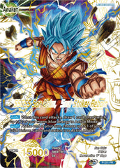 Super Saiyan God Son Goku // SSGSS Son Goku, Soul Striker Reborn (Gold Stamped) (P-211) [Promotion Cards] | Devastation Store