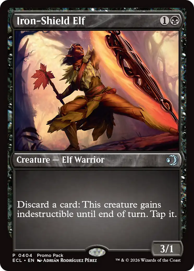 Iron-Shield Elf [Lorwyn Eclipsed Promos] | Devastation Store