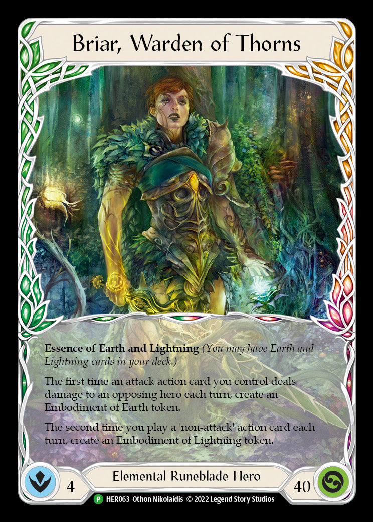 Briar, Warden of Thorns [HER063] (Promo)  Cold Foil | Devastation Store