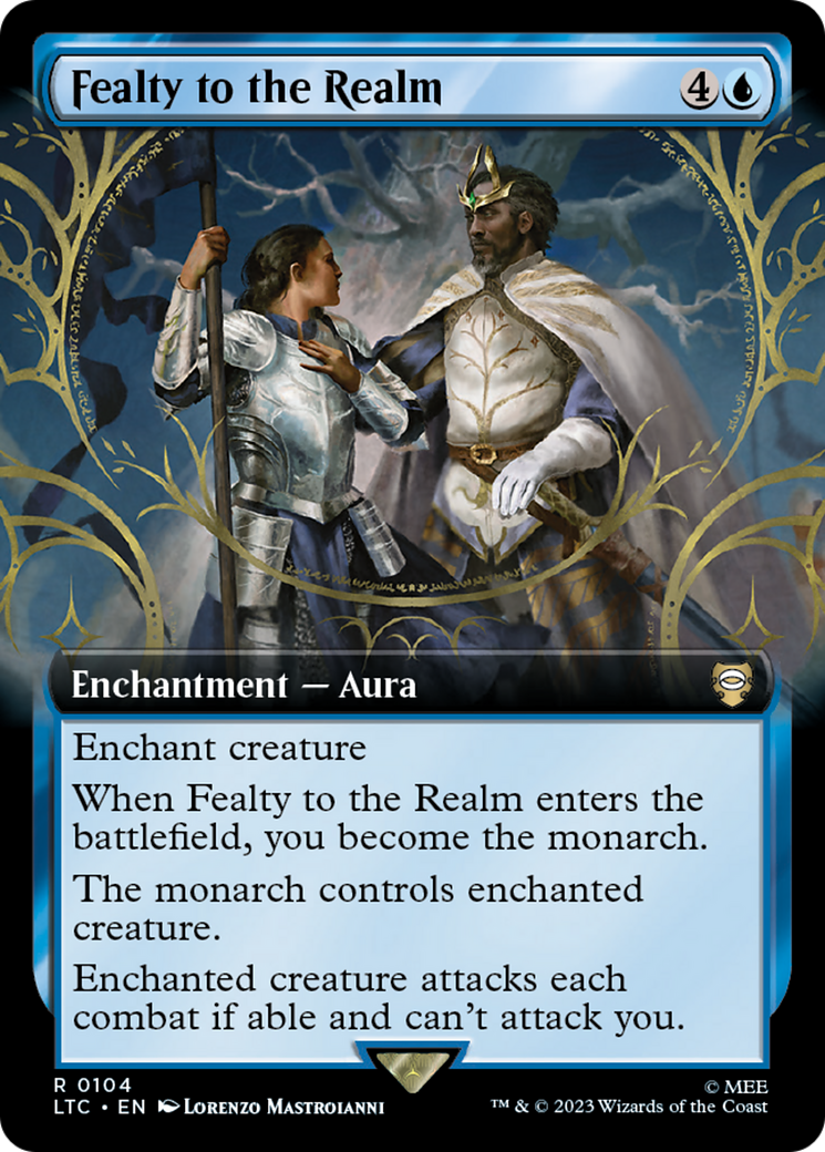 Fealty to the Realm (Extended Art) [The Lord of the Rings: Tales of Middle-Earth Commander] | Devastation Store