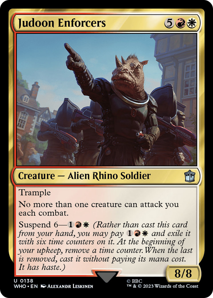 Judoon Enforcers [Doctor Who] | Devastation Store