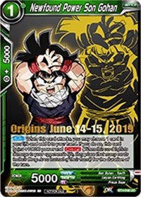 Newfound Power Son Gohan (Origins 2019) (BT4-048_PR) [Tournament Promotion Cards] | Devastation Store