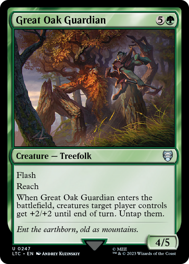 Great Oak Guardian [The Lord of the Rings: Tales of Middle-Earth Commander] | Devastation Store