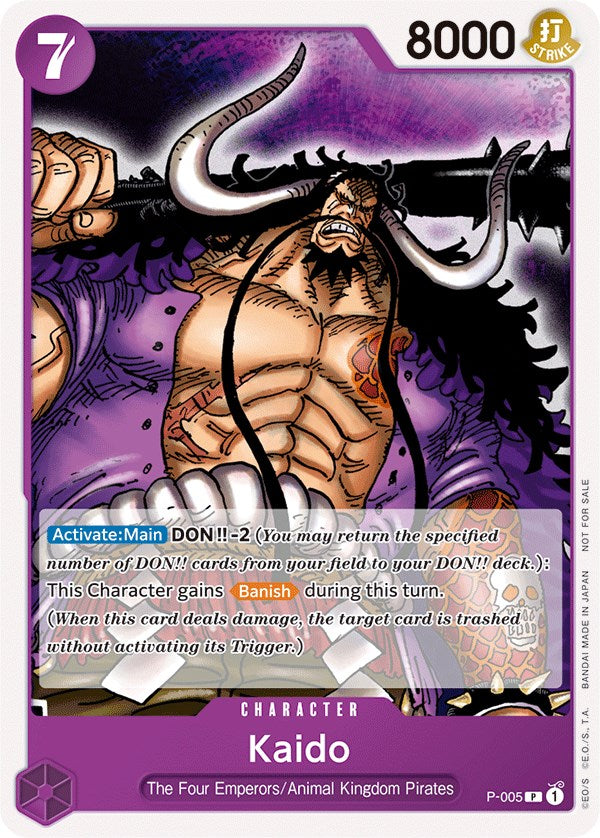 Kaido (Promotion Pack 2022) [One Piece Promotion Cards] | Devastation Store