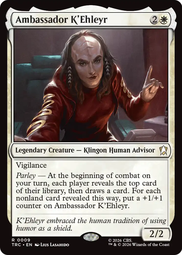 Ambassador K'Ehleyr (Surge Foil) [Star Trek Commander] | Devastation Store