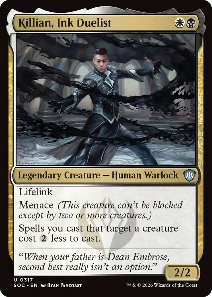Killian, Ink Duelist [Secrets of Strixhaven Commander] | Devastation Store