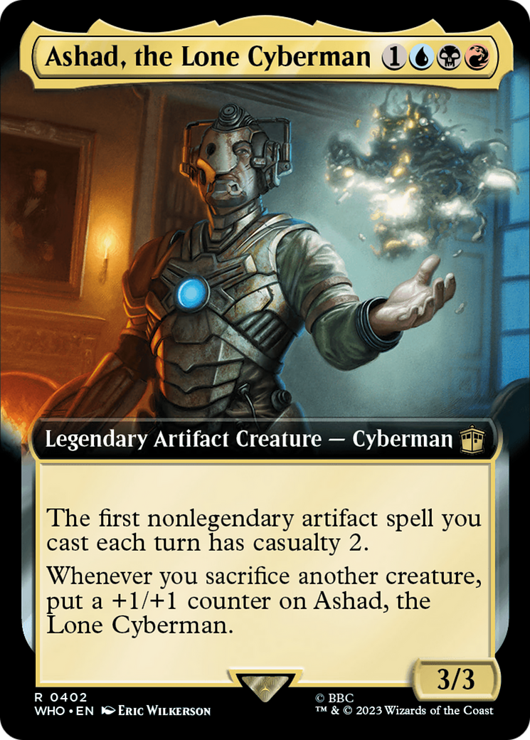 Ashad, the Lone Cyberman (Extended Art) [Doctor Who] | Devastation Store