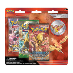 Collector's Pin 3-Pack Blister (Moltres) | Devastation Store