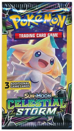 Sun & Moon: Celestial Storm - 3-Card Booster Pack | Devastation Store