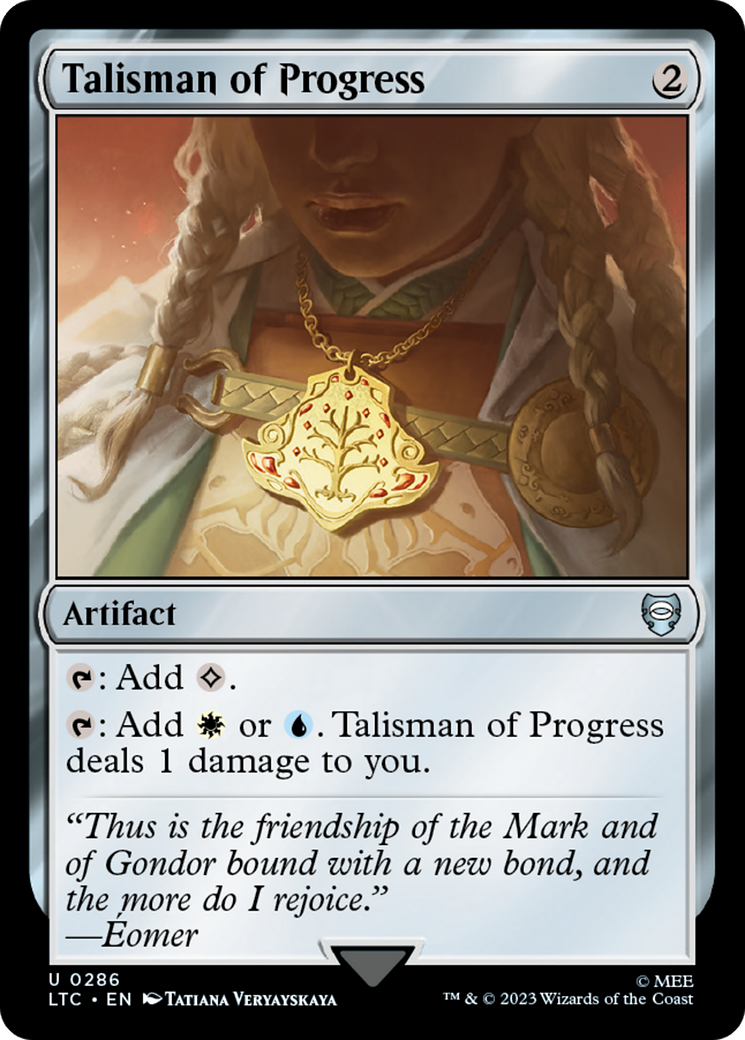 Talisman of Progress [The Lord of the Rings: Tales of Middle-Earth Commander] | Devastation Store