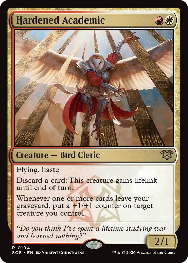 Hardened Academic [Secrets of Strixhaven] | Devastation Store