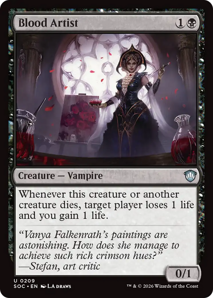 Blood Artist [Secrets of Strixhaven Commander] | Devastation Store