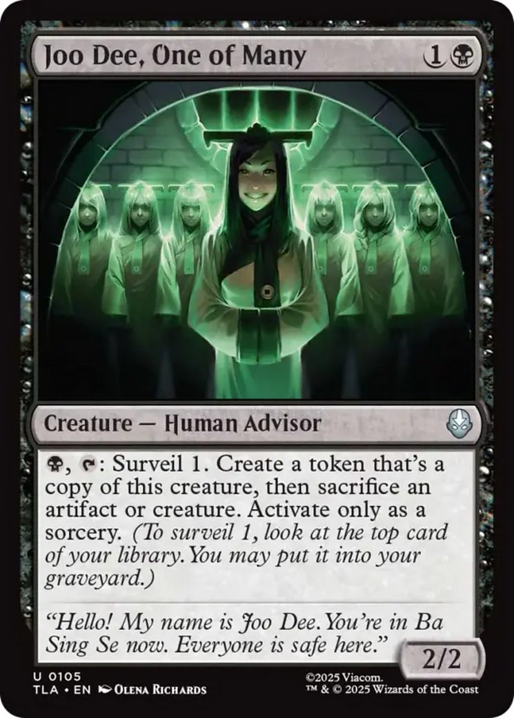 Joo Dee, One of Many [Avatar: The Last Airbender] | Devastation Store