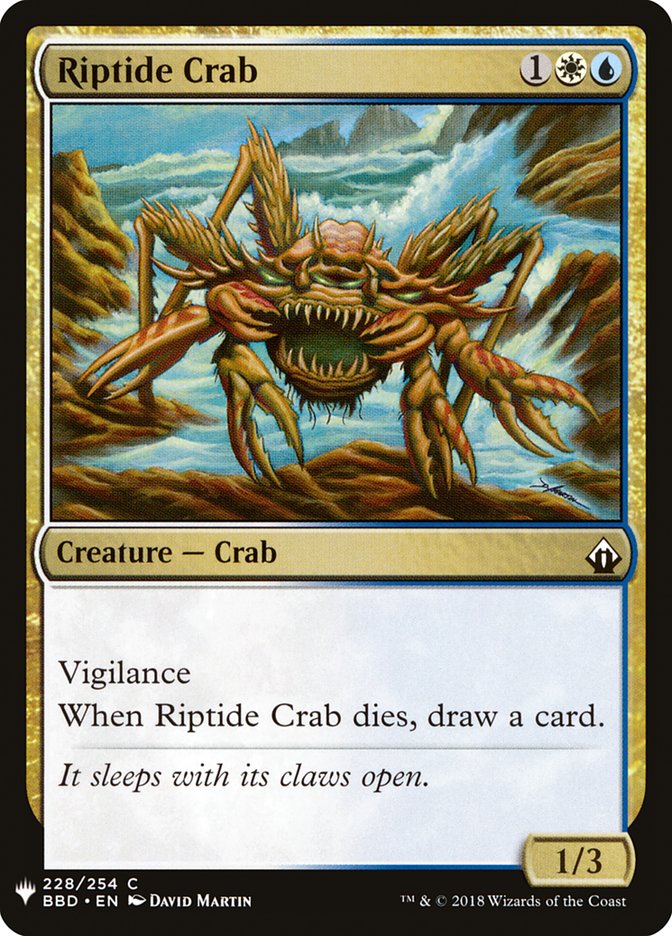 Riptide Crab [Mystery Booster] | Devastation Store