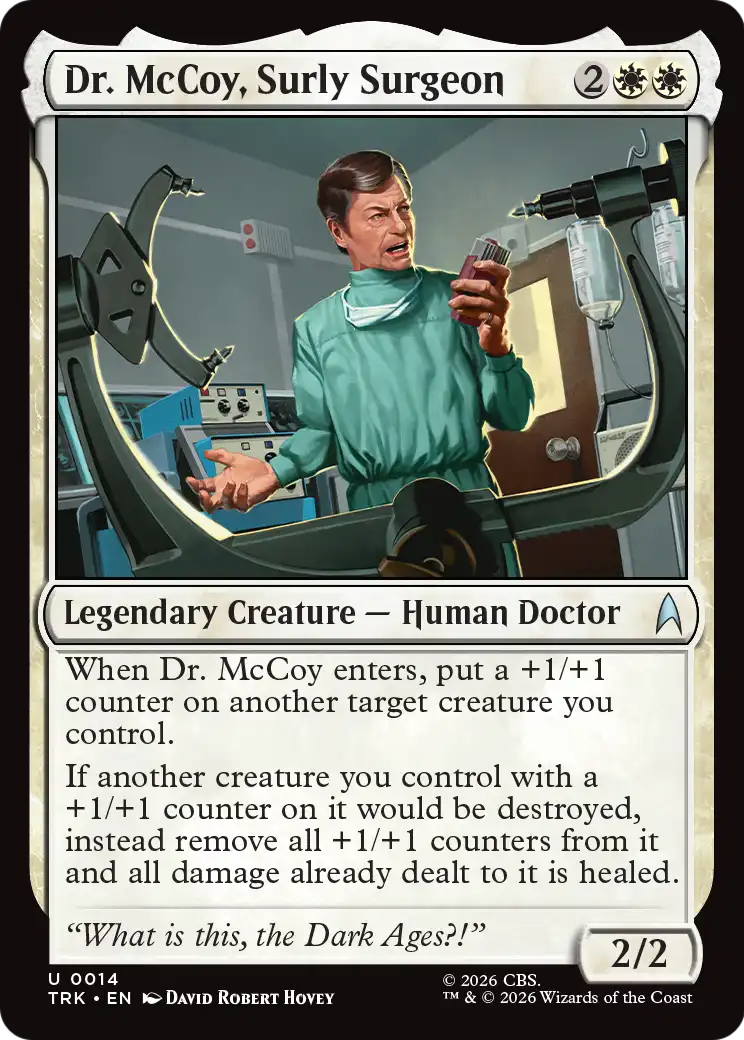 Dr. McCoy, Surly Surgeon [Star Trek] | Devastation Store