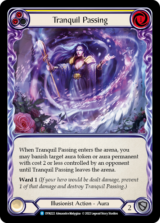 Tranquil Passing (Yellow) [DYN222] (Dynasty) | Devastation Store