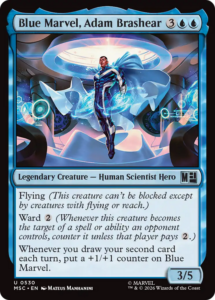 Blue Marvel, Adam Brashear [Marvel Super Heroes Commander] | Devastation Store
