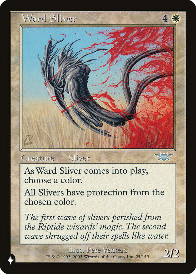 Ward Sliver [The List Reprints] | Devastation Store