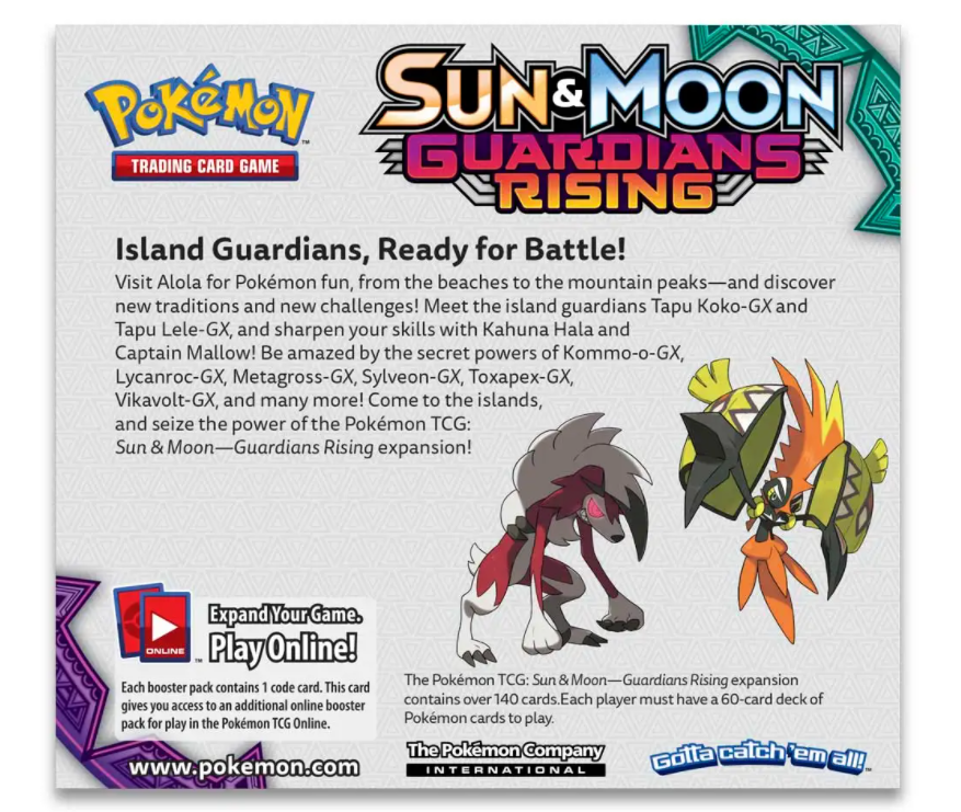 Sun & Moon: Guardians Rising - Booster Box | Devastation Store
