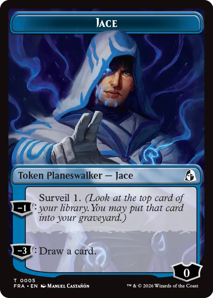 Gingerbrute // Jace Double-Sided Token [Reality Fracture Commander Tokens] | Devastation Store