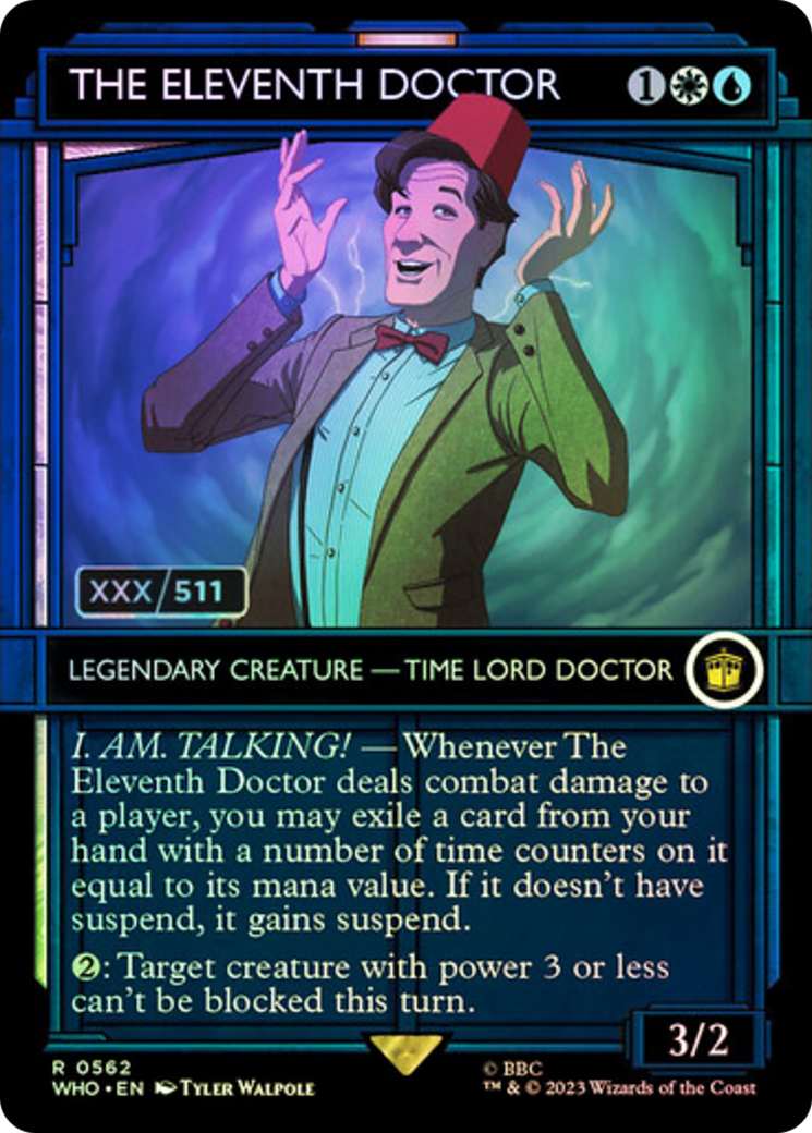 The Eleventh Doctor (Serial Numbered) [Doctor Who] | Devastation Store